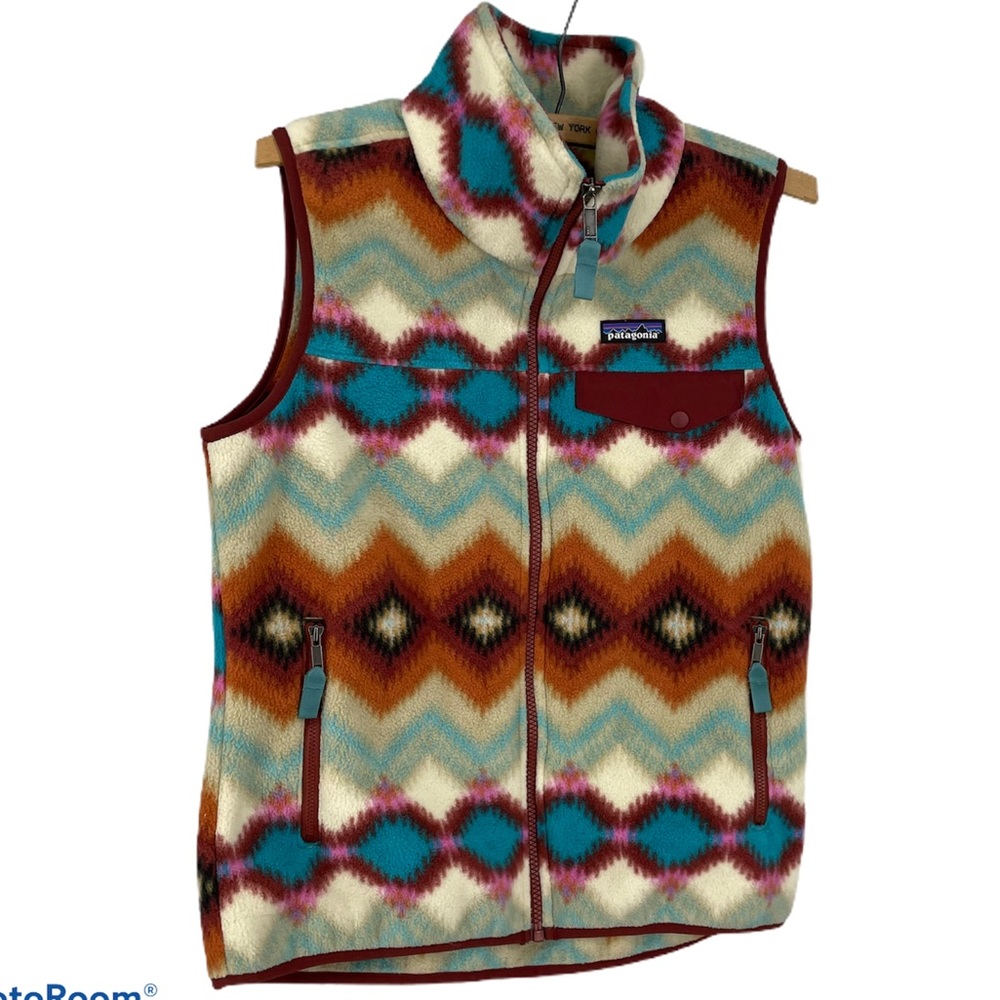 Patagonia synchilla southwest vest like new Small